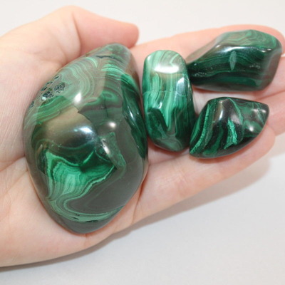 Malachite Polished