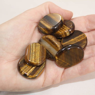 Tigers Eye Mini Medallion