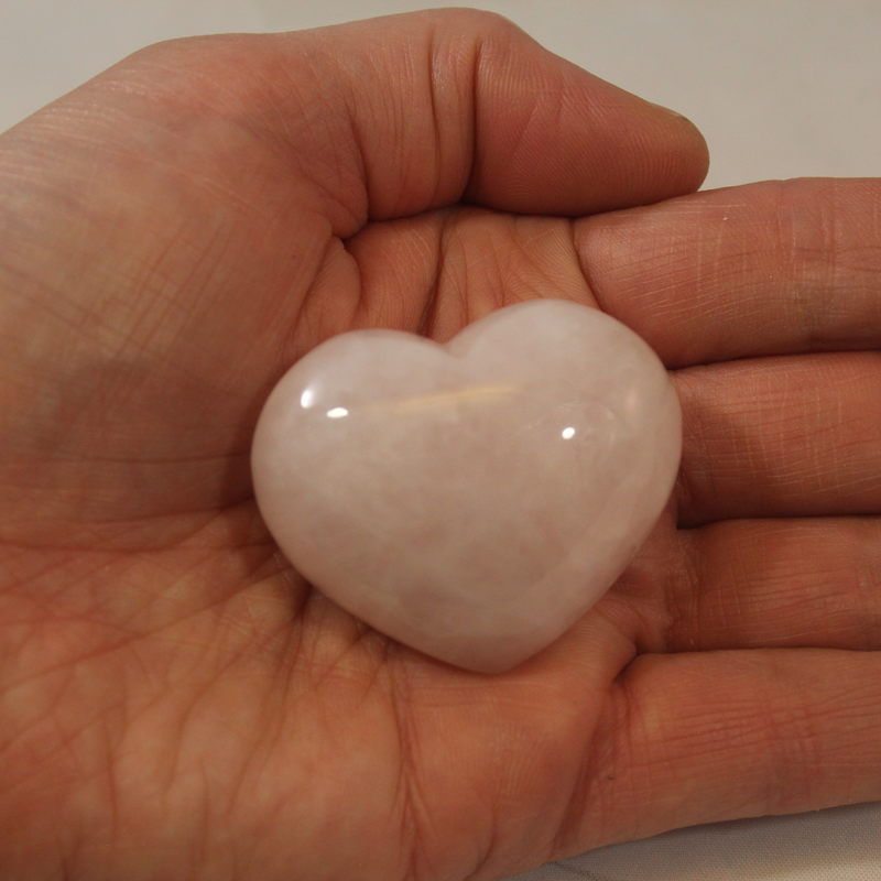 Rose Quartz Heart