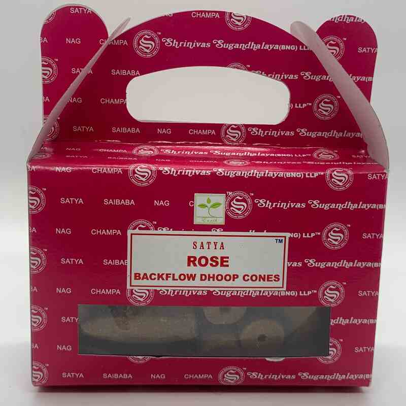 Rose Backflow Incense Cones