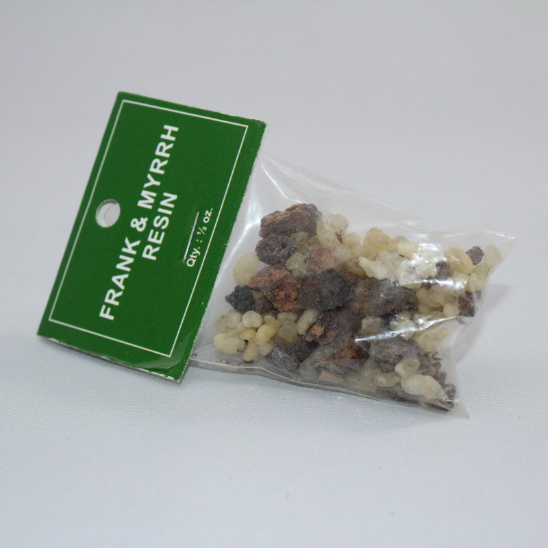 Frankincense and Myrrh Resin - 1/2 oz